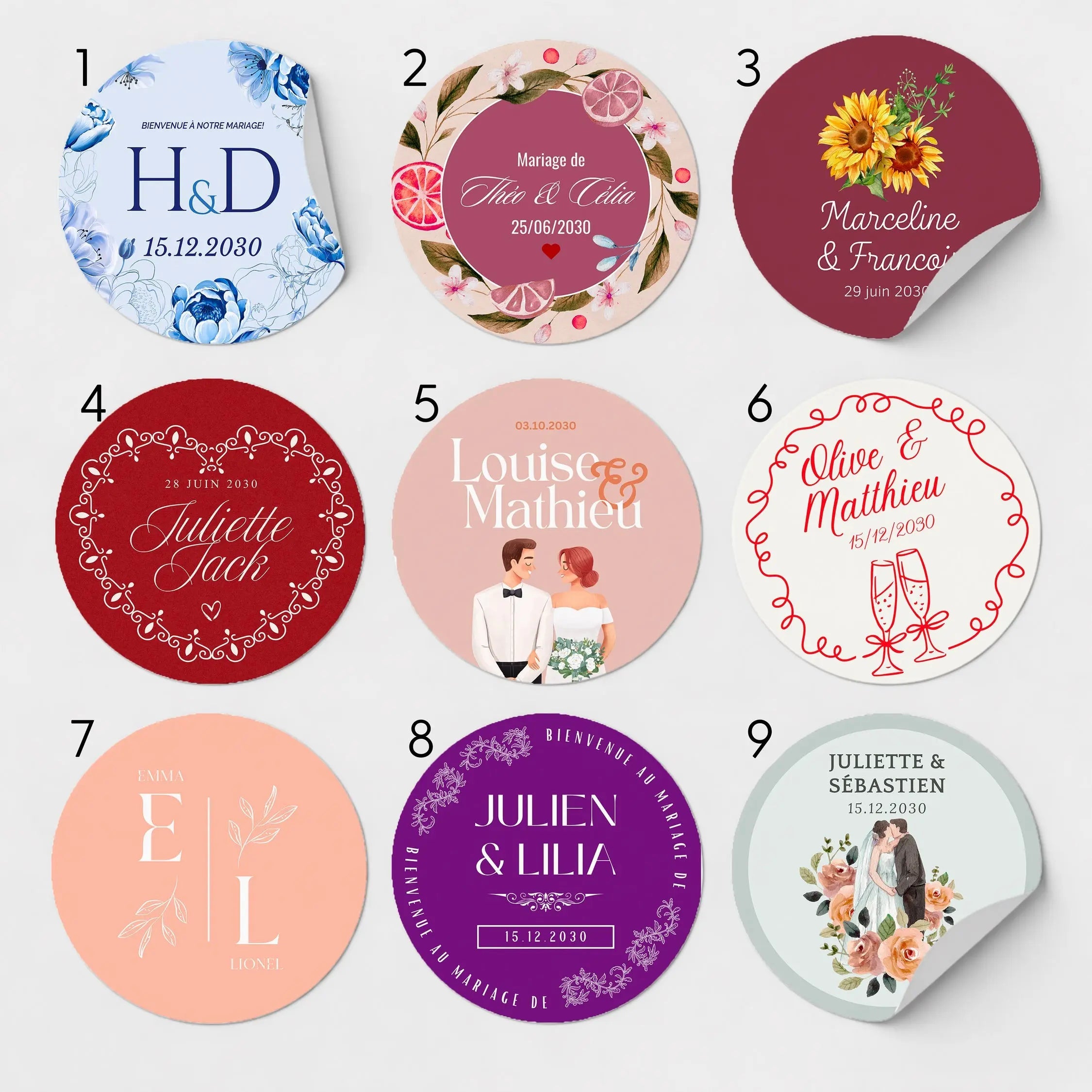 Étiquettes & Stickers Personnalisés