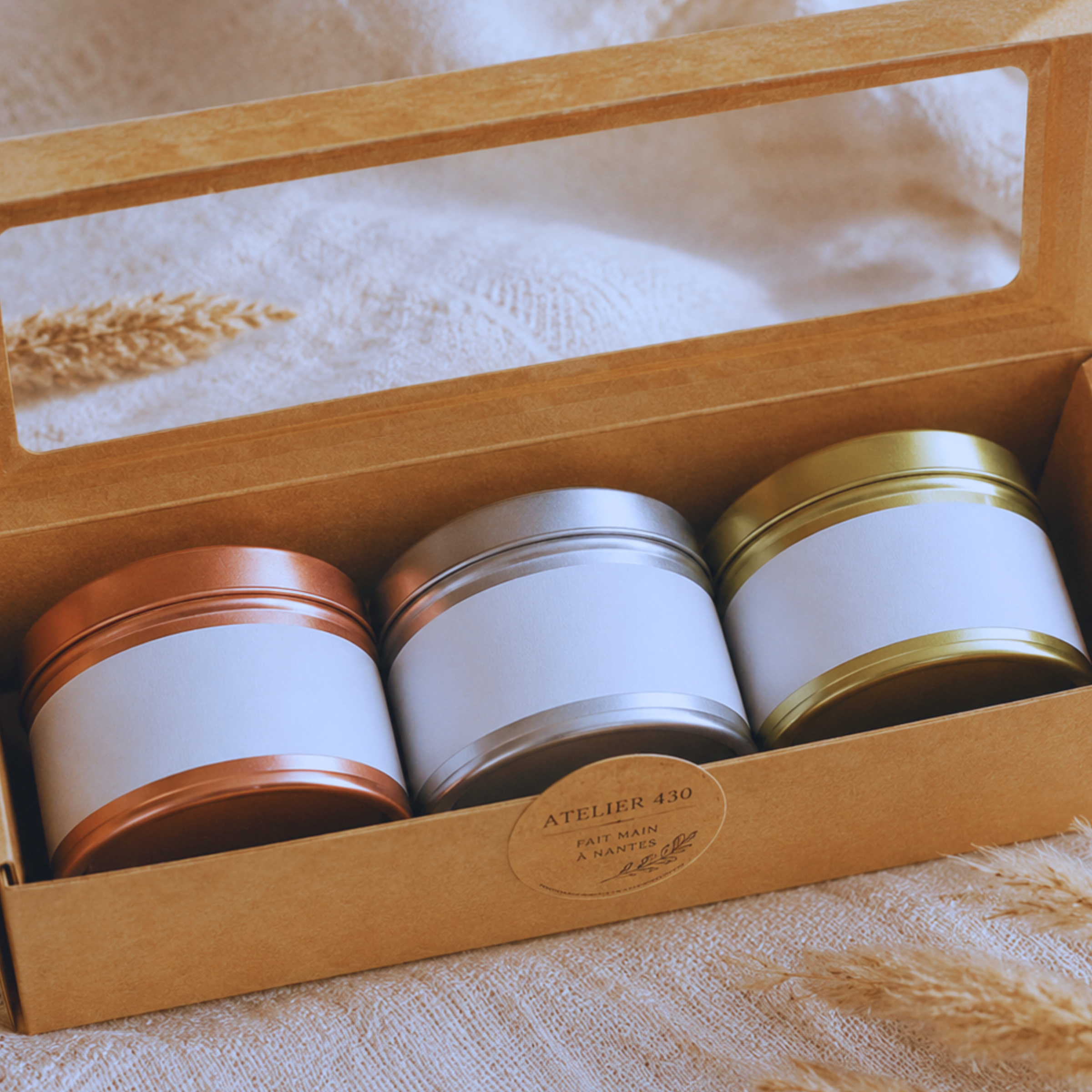 Coffret de mini bougies