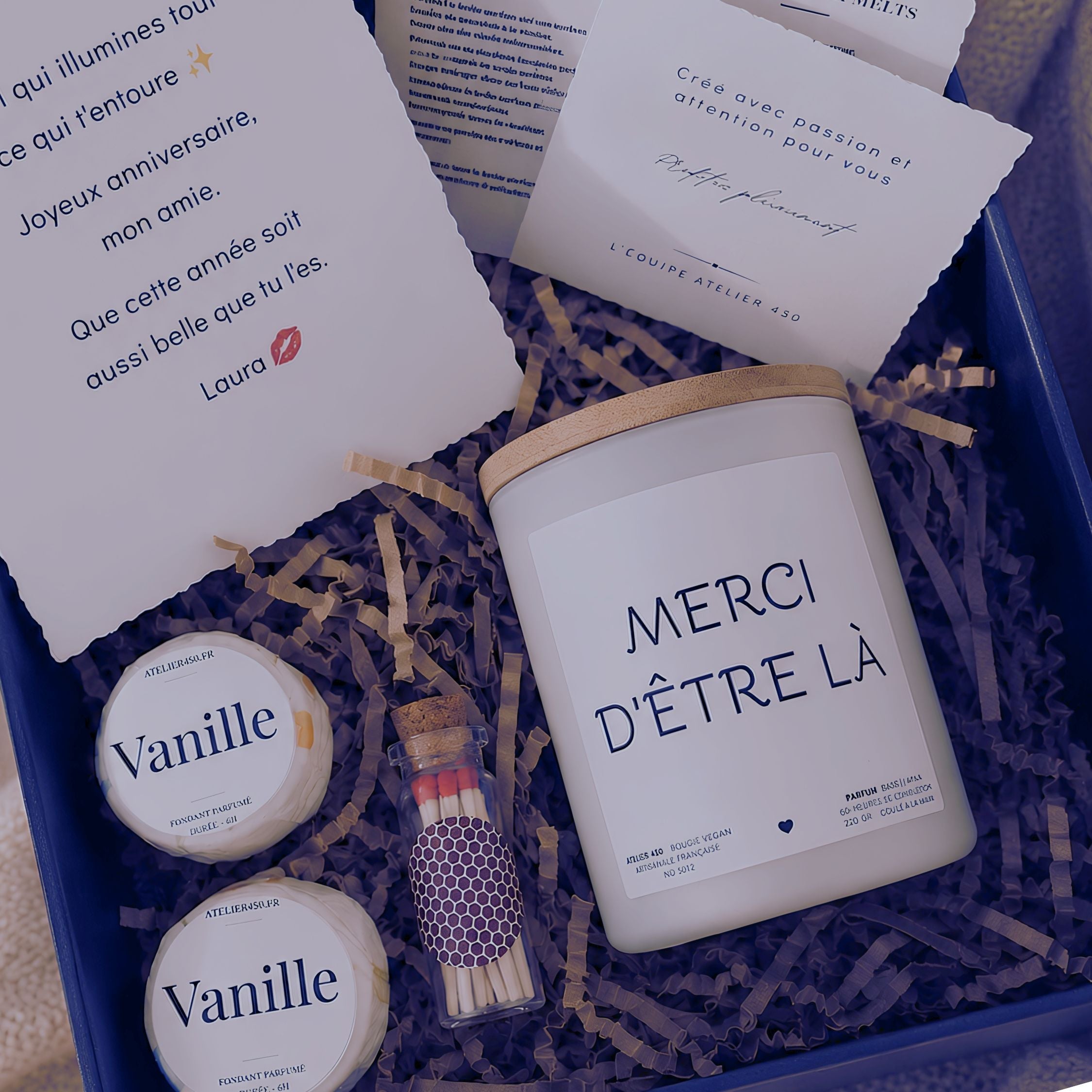 Coffret cadeau personnalisé