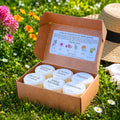 Coffret de fondants parfumés Atelier 430 avec message personnalisé à l’intérieur