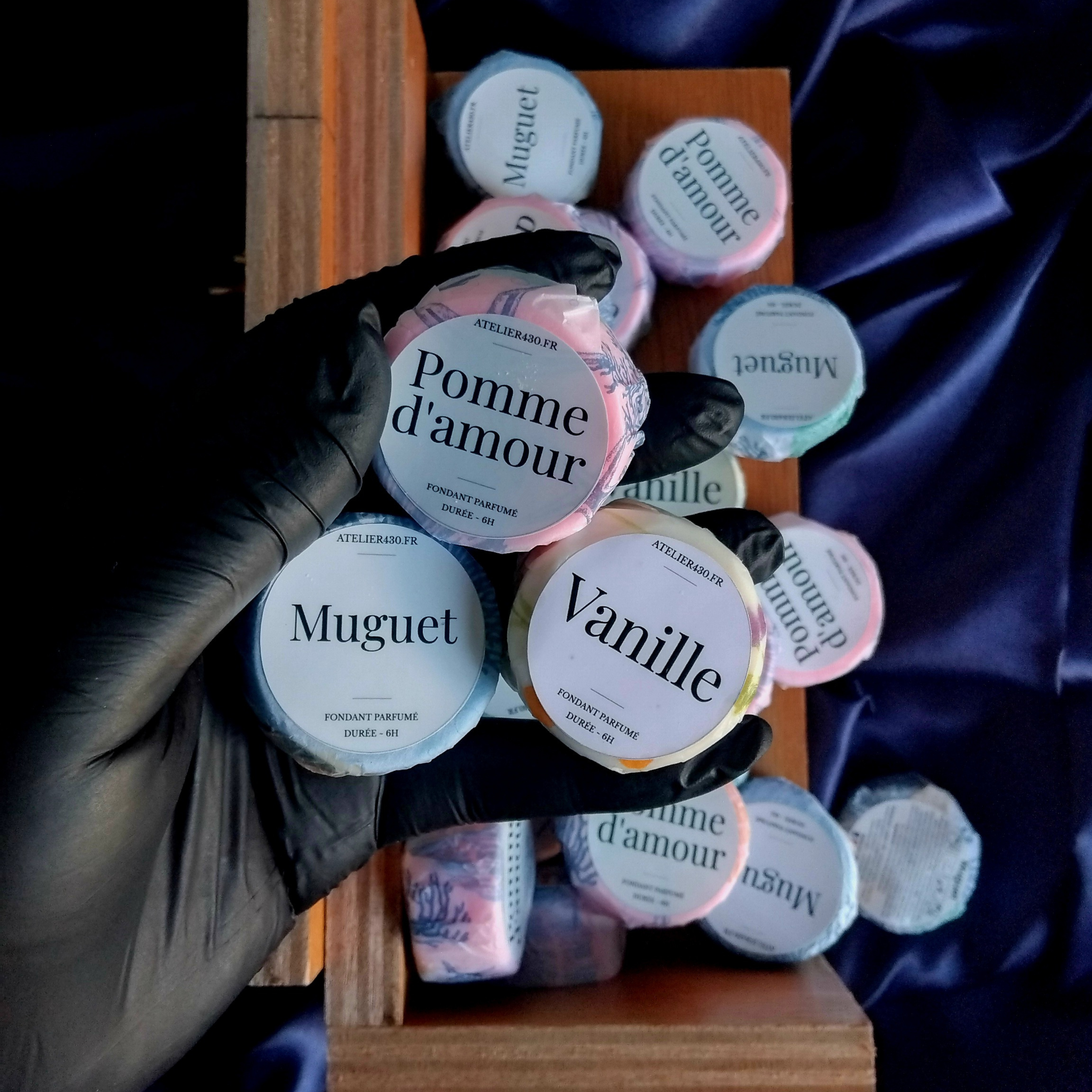 Fondant de cire parfumé Atelier 430 avec parfum au choix fabriqué artisanalement