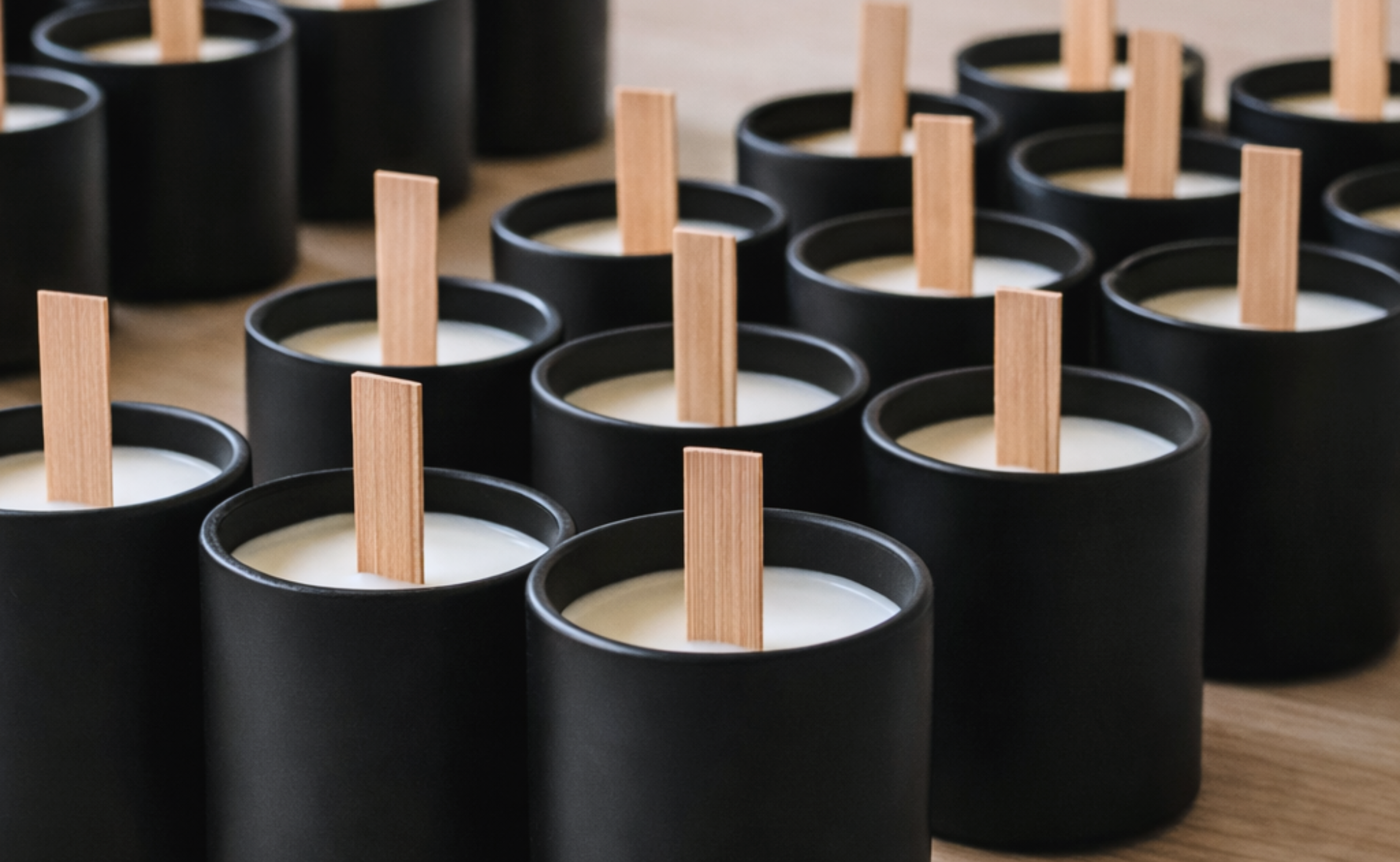 Mèche en bois pour bougie artisanale Atelier 430